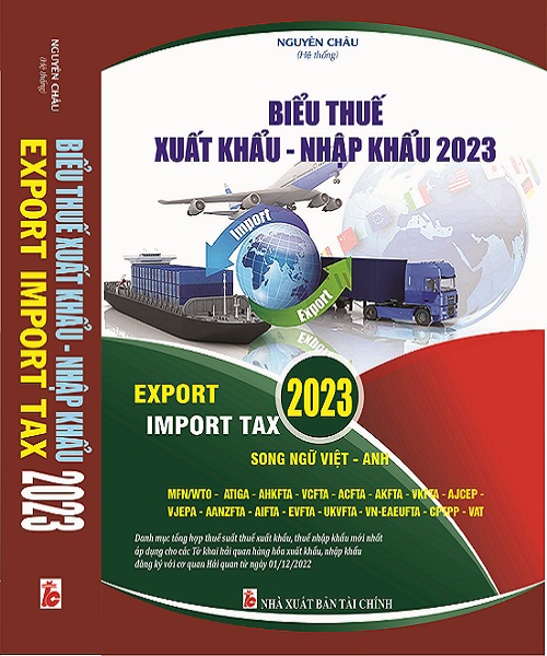 Sách Biểu thuế xuất nhập khẩu 2023