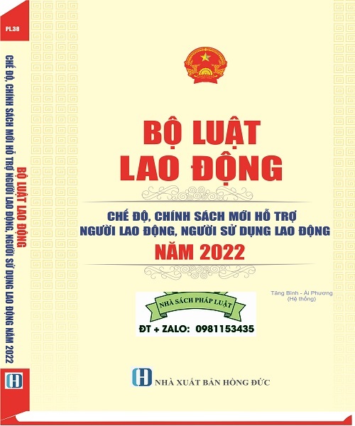Sách Bộ Luật Lao Động 2022 Chế Độ, Chính Sách Mới Hỗ Trợ Người Lao Động, Người Sử Dụng Lao Động
