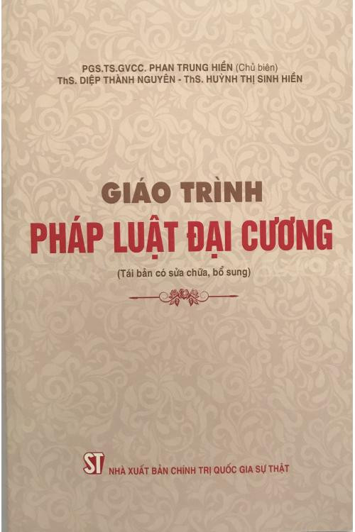 Sách Giáo Trình Pháp Luật Đại Cương