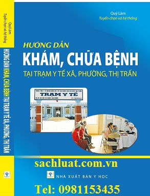 Sách hướng dẫn khám chữa bệnh tại trạm y tế xã phường thị trấn