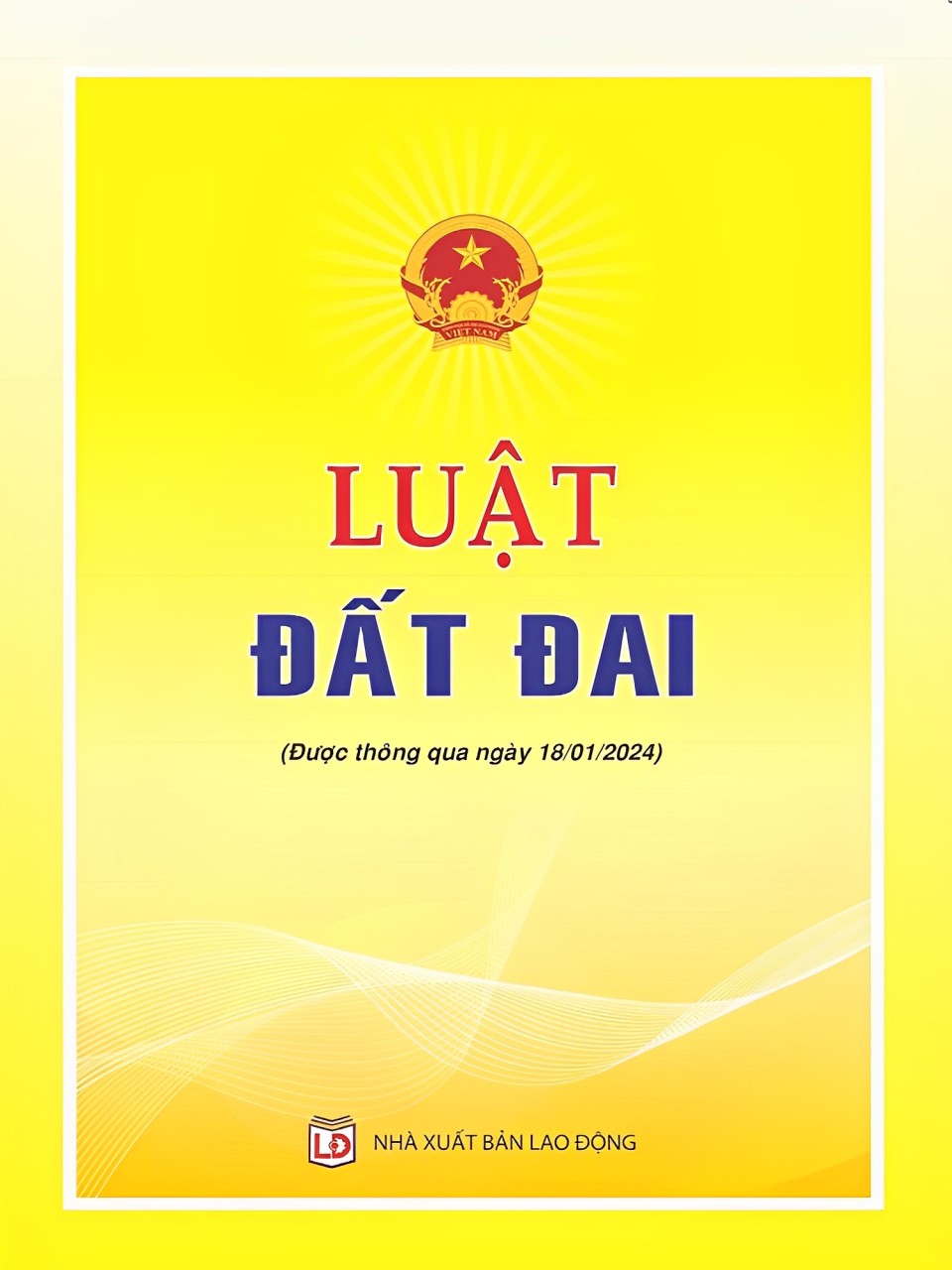 Sách Luật Đất Đai 2024